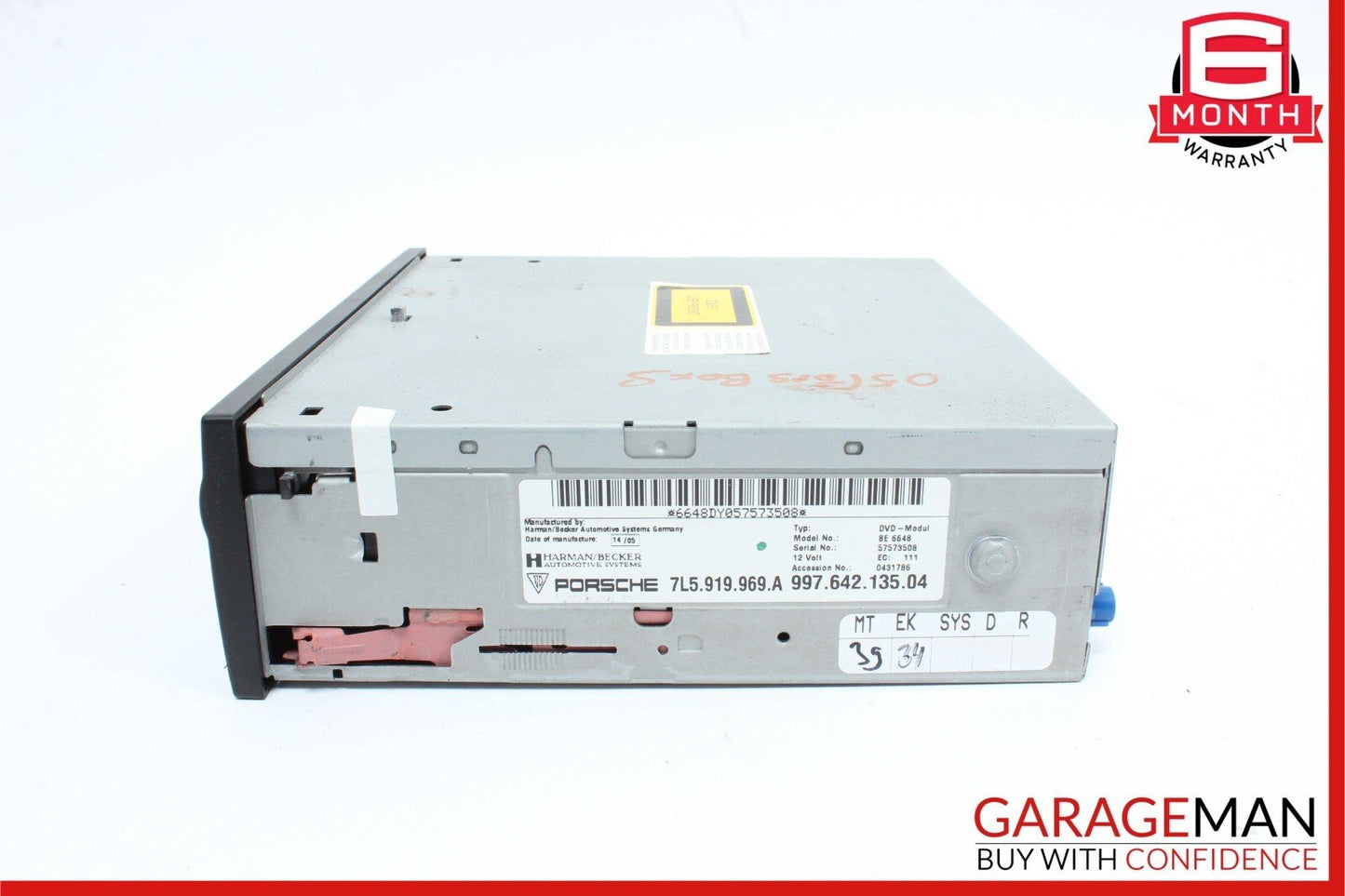 03-10 Porsche Boxster S 987 Cayenne Navigation GPS DVD Player Module Unit OEM