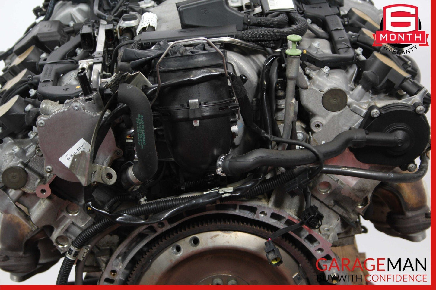 10-11 Mercedes W212 E350 4Matic AWD 3.5L V6 Engine Motor Block Assembly 138k