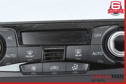 12-18 Audi A5 A6 A7 Front A/C AC Climate Control Switch Panel Assembly OEM