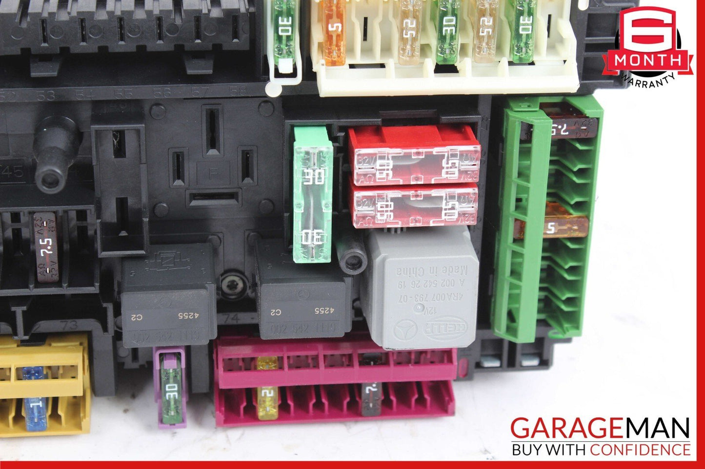 12-16 Mercedes R172 SLK250 SLK350 SLK55 AMG Rear Fuse Relay Box Module Assy OEM