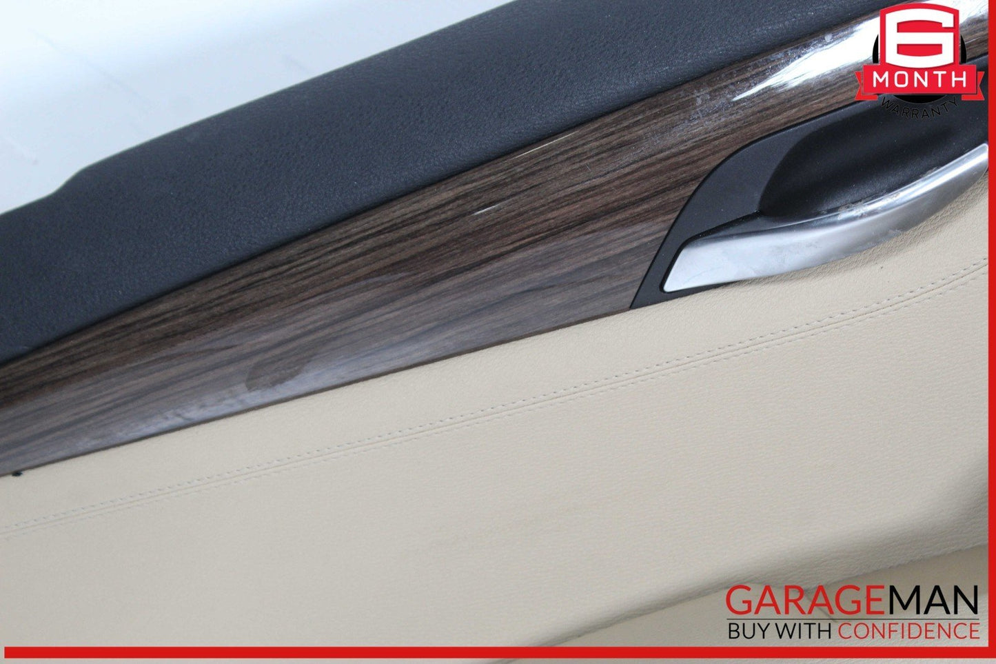 12-15 BMW X1 Rear Left Driver Side Interior Door Trim Panel OEM