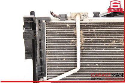 12-15 Mercedes W204 C250 Engine Motor Cooling Radiator A/C AC Condenser Assembly