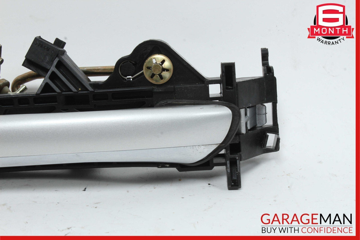 00-06 Mercedes W220 S500 Rear Left Side Exterior Door Handle Brilliant Silver