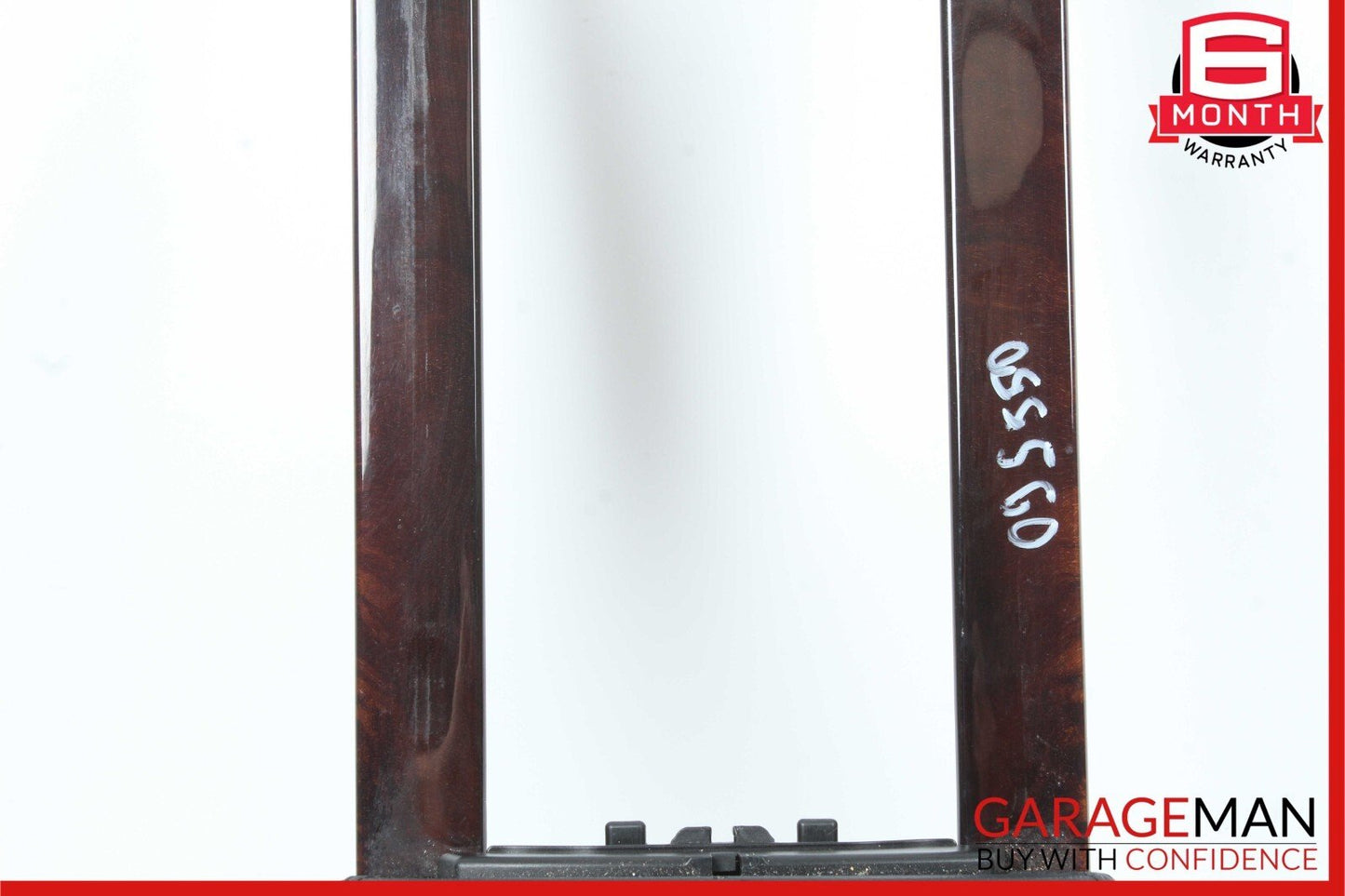 07-09 Mercedes W221 S550 Front Center Console Armrest Bezel Panel Wood OEM
