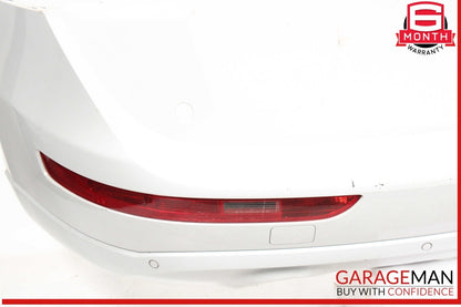 09-17 Audi Q5 Rear Bumper Cover Assembly Gray OEM