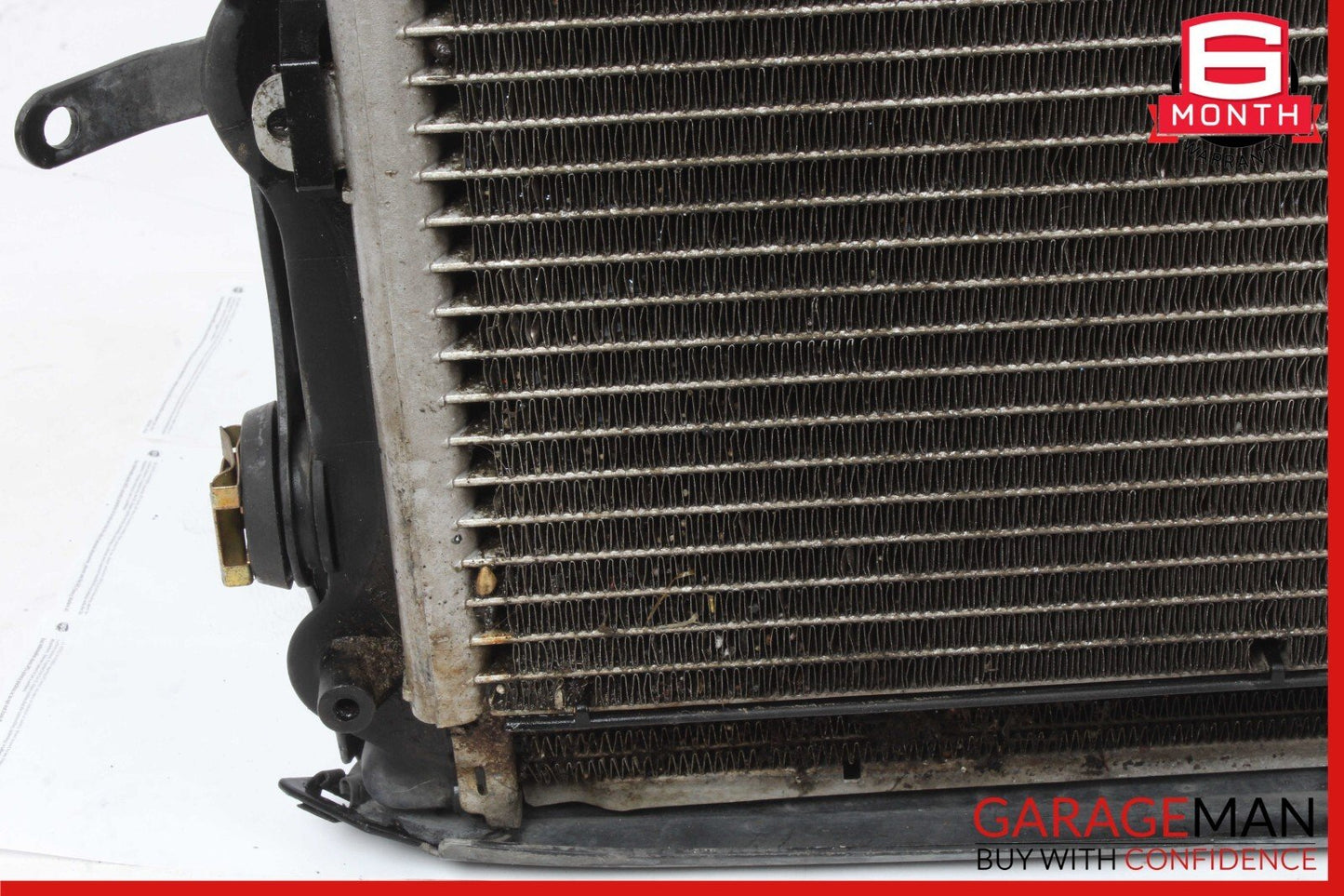 97-04 Porsche Boxster 986 S Right Side Engine Radiator AC A/C Condenser Fan Assy