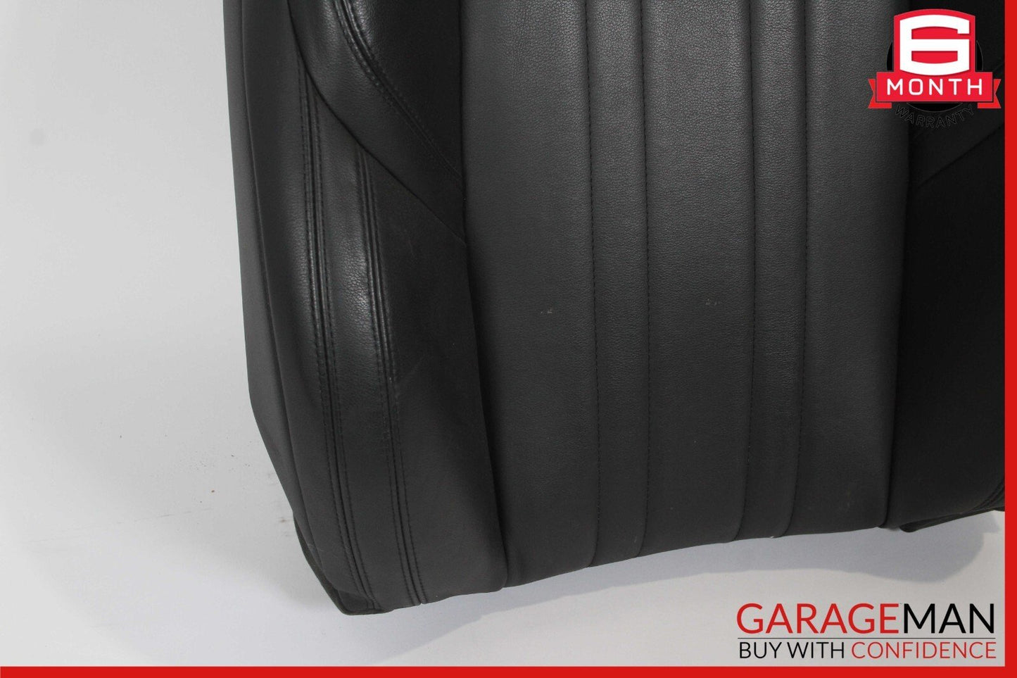 14-17 Maserati Ghibli M157 Front Right Side Top Upper Seat Cushion Cover Black