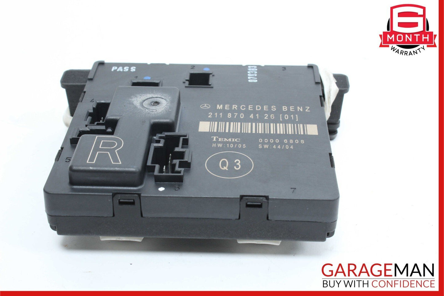 03-09 Mercedes W211 E320 E350 E63 AMG Rear Right Side Door Control Module Unit
