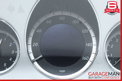 10-13 Mercedes W212 E350 E550 Instrument Cluster Speedometer OEM