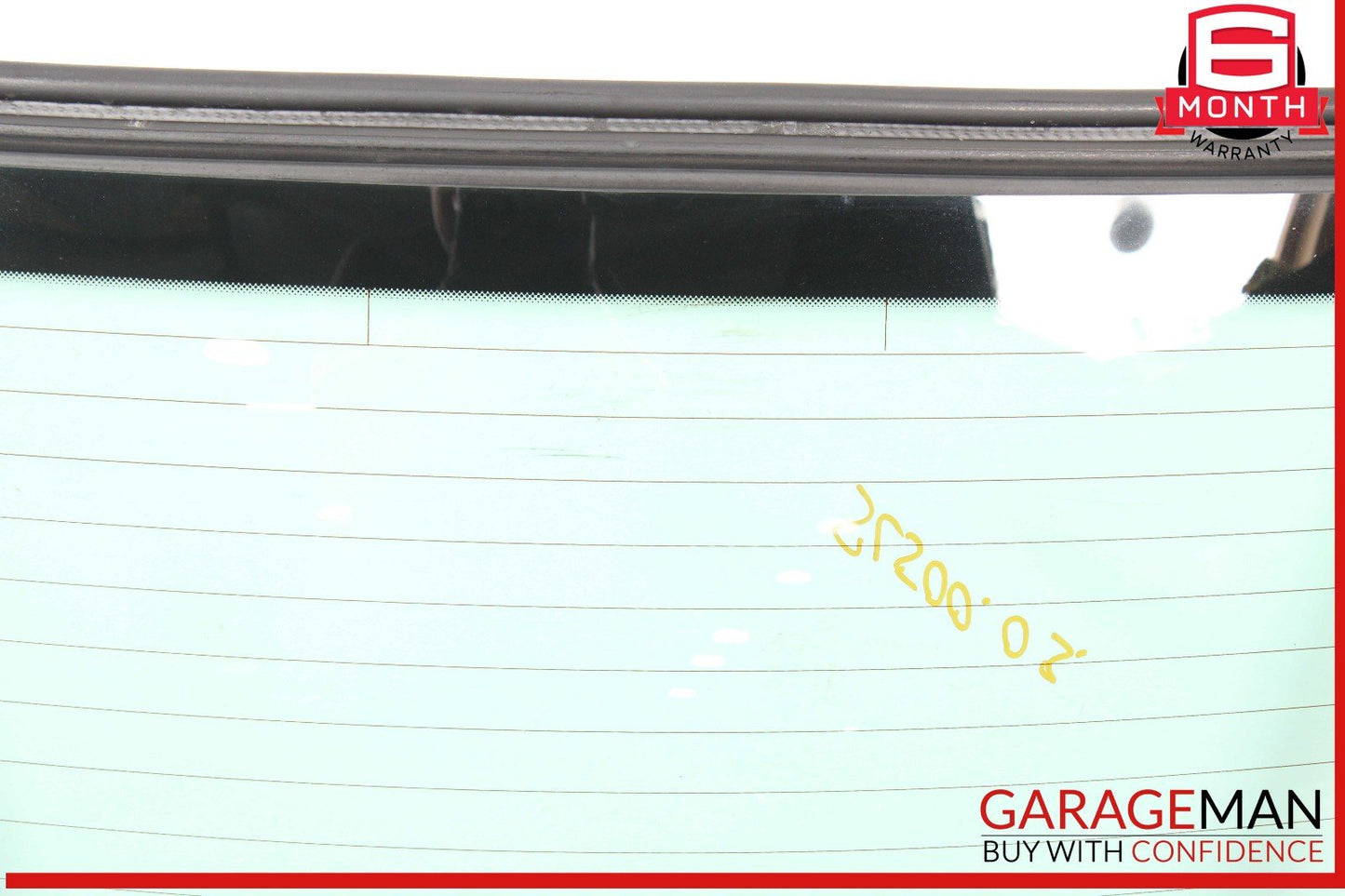 03-12 Mercedes R230 SL500 SL550 Rear Back Windshield Window Glass Panel Clear