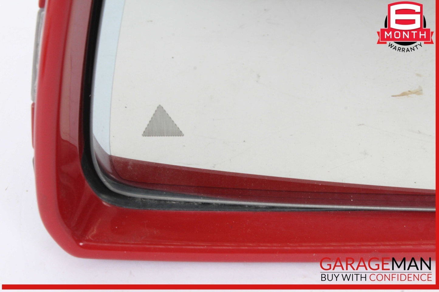 12-15 Mercedes W204 C250 C350 Front Left Side Mirror Rear View Door Red OEM