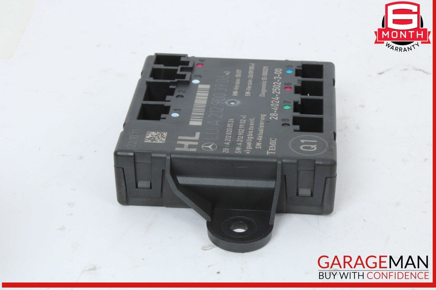 08-18 Mercedes X204 GLK350 Rear Left Side Door Control Module 2129003906 OEM