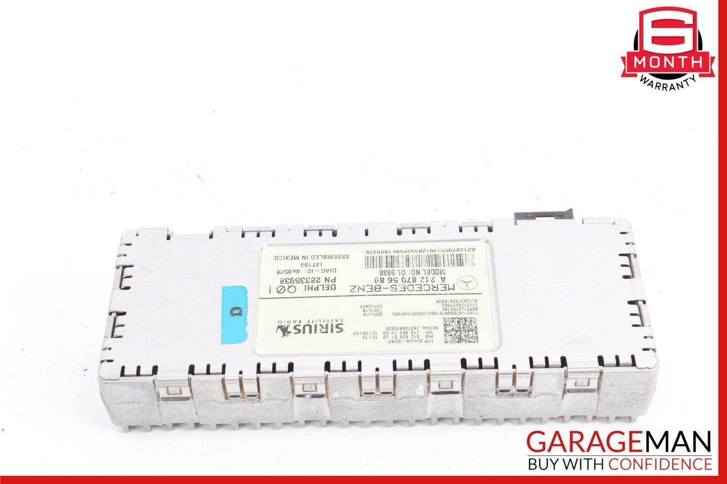 10-17 Mercedes GL450 C300 CLA250 Sirius Satellite Radio Receiver Module Unit