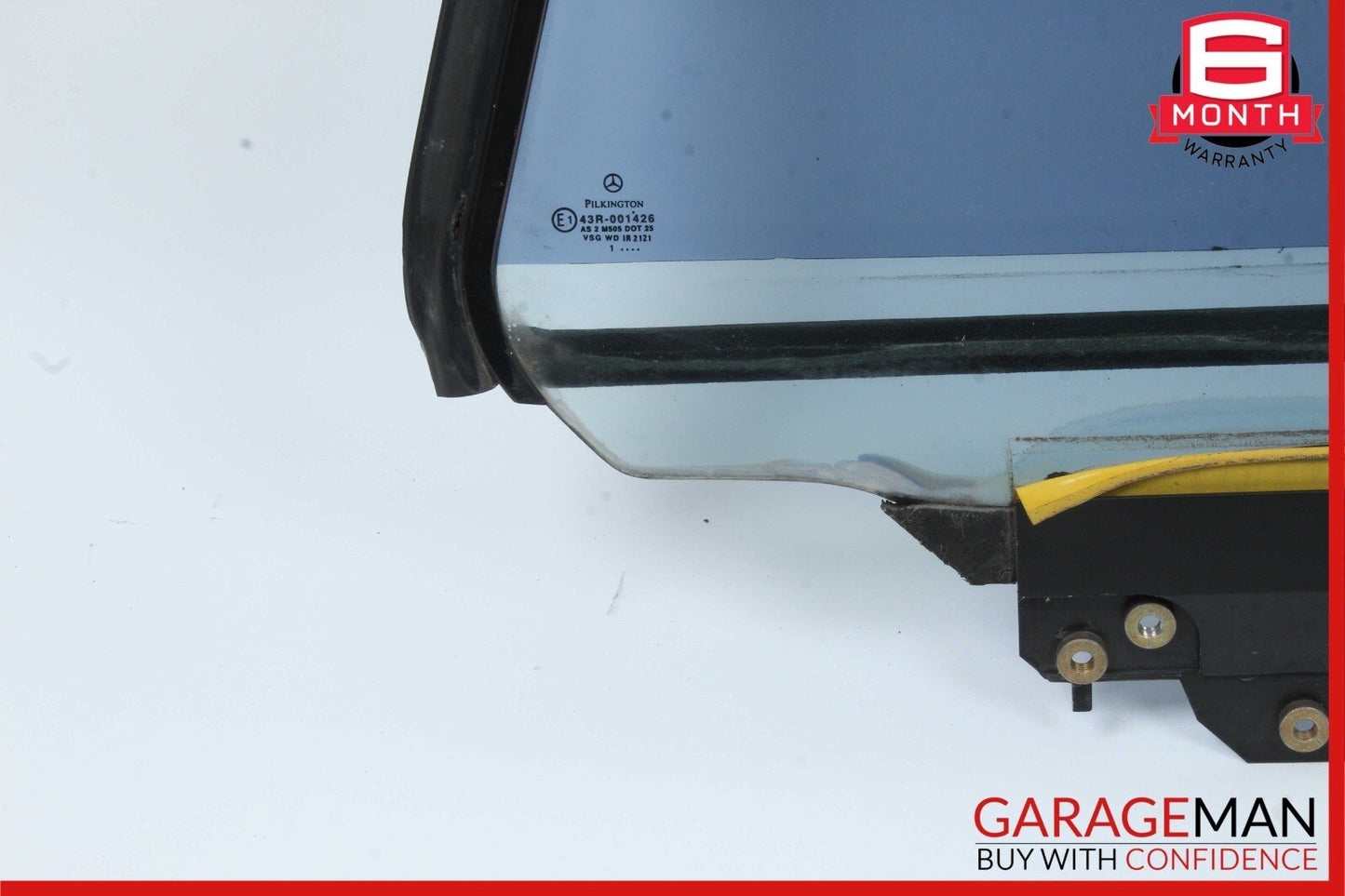 00-06 Mercedes W215 CL55 AMG Rear Left Driver Side Quarter Door Window Glass OEM