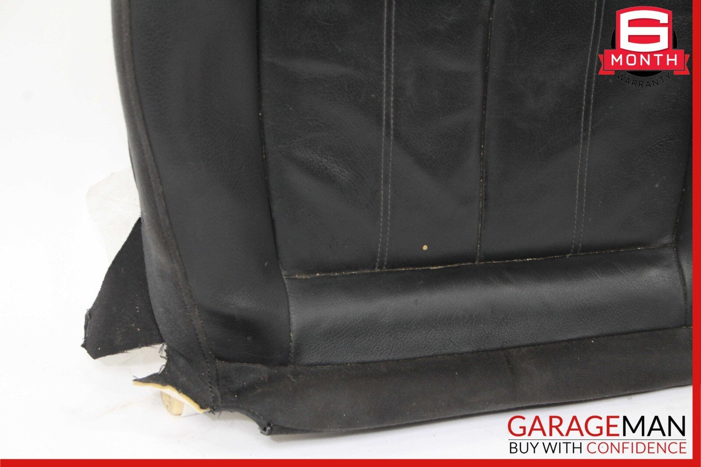 12-18 Audi A7 Front Right Passenger Side Lower Bottom Seat Cushion Cover Black