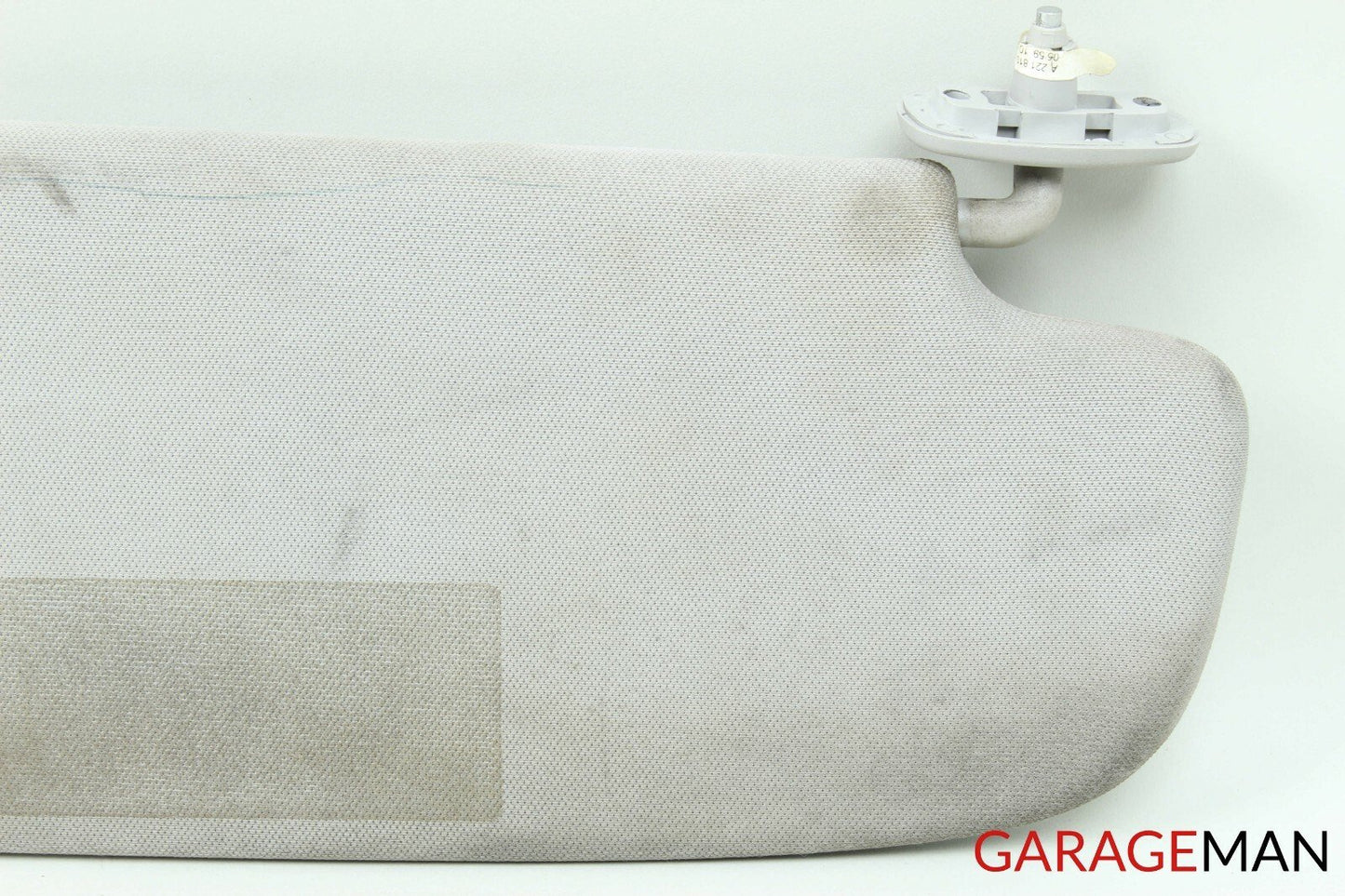 07-13 Mercedes W221 S550 Sun Visor Sunvisor Shade Cover Left Driver Gray OEM