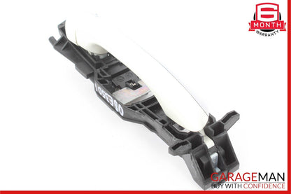 03-06 Mercedes W211 E350 E500 Front Right Side Exterior Door Handle White OEM