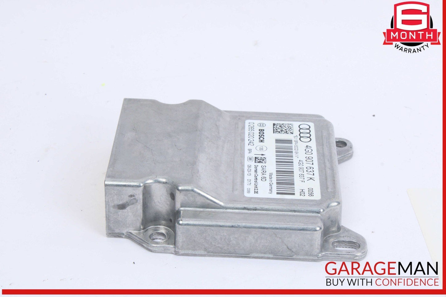 12-18 Audi A7 A6 Yaw Rate Accelerator Stability Speed Control Sensor 4G0907637K