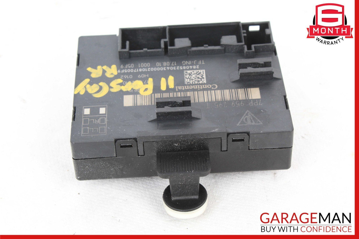 11-17 Porsche Cayenne S 958 Rear Right Side Door Control Module 7PP959795T OEM
