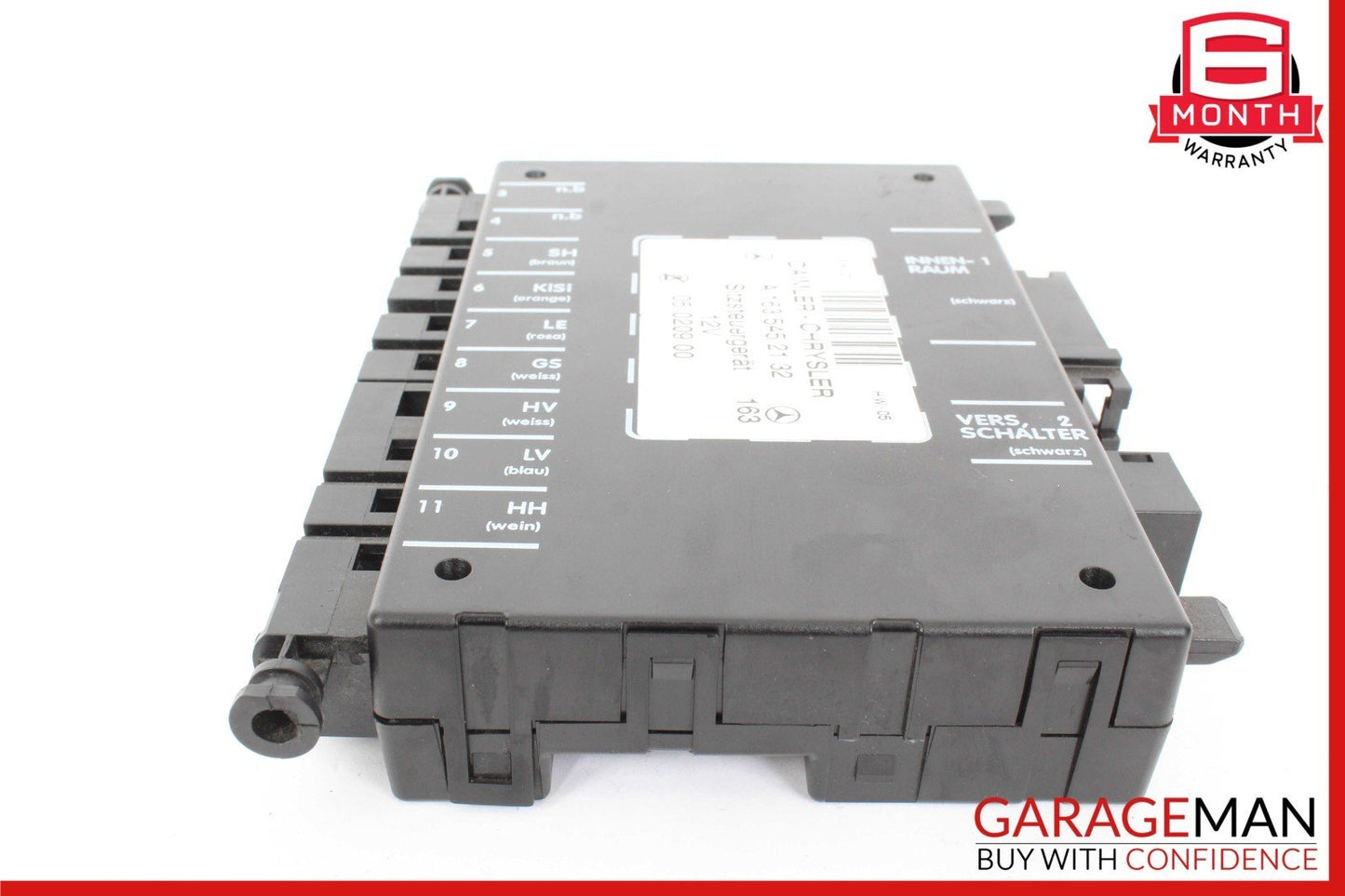 98-05 Mercedes W163 ML500 ML320 ML55 AMG Front Right / Left Seat Control Module