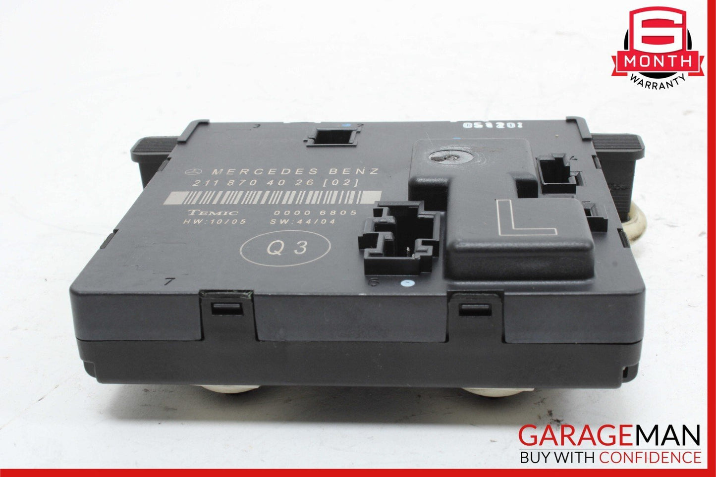 03-09 Mercedes W211 E350 E500 E550 Door Controller Module Rear Left Side