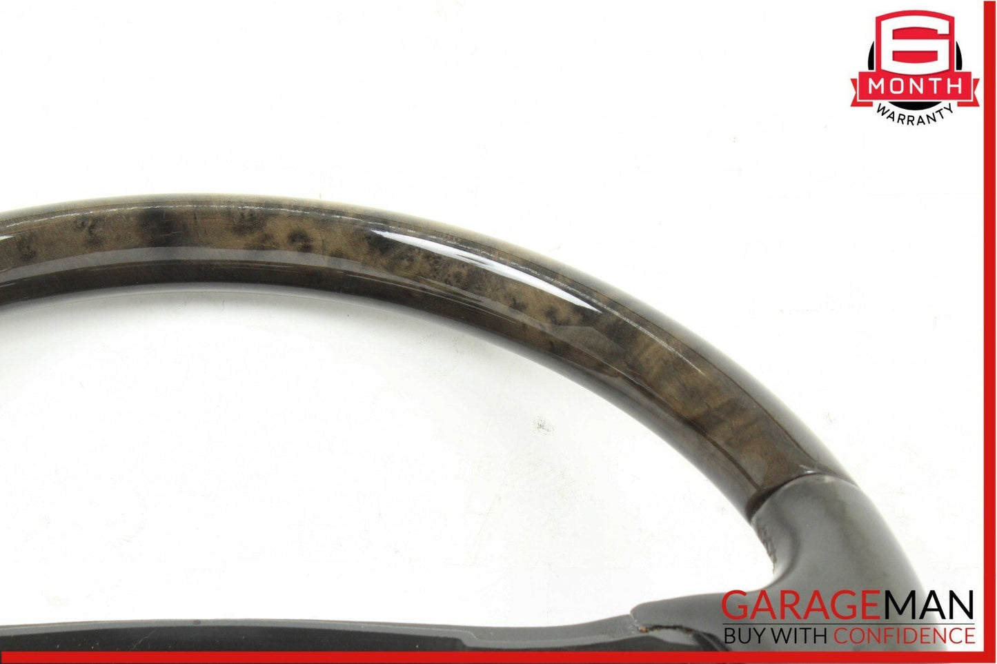 07-09 Mercedes W216 CL550 S550 4 Spoke Steering Wheel w/ Shift Buttons Wood OEM
