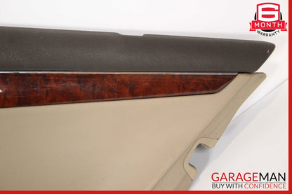 08-14 Mercedes W204 C300 C180 Rear Right Side Interior Door Panel Assembly Beige