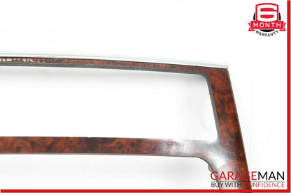 06-12 Mercedes X164 GL450 ML500 Center Console Control Trim Bezel Panel Wood OEM