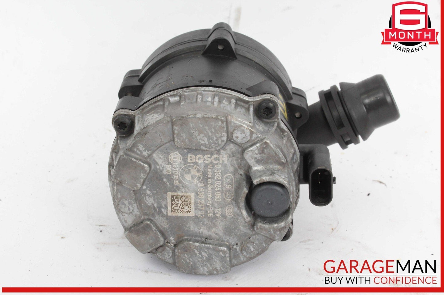 17-20 BMW 530E Auxiliary Coolant Water Pump Assembly 8638237 OEM