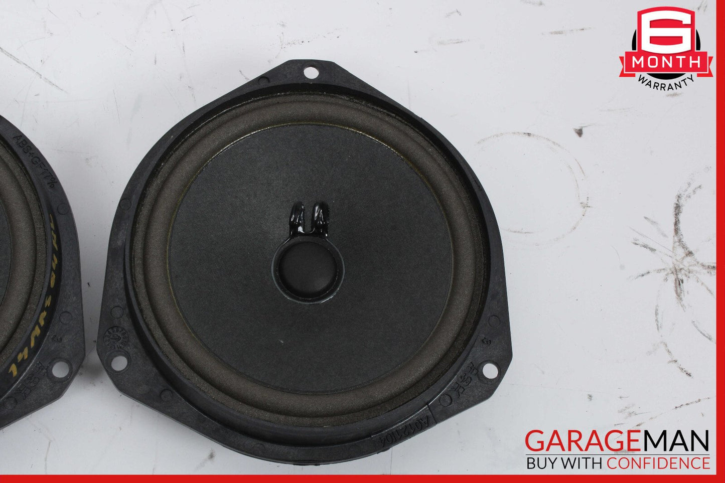 14-17 Maserati Ghibli Rear Right & Left Side Door Sound Audio Speaker Set OEM