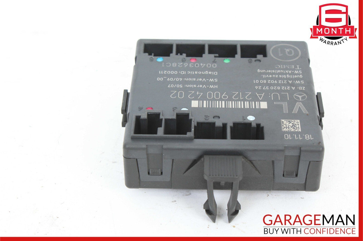 08-18 Mercedes W212 E350 C250 SLK350 Front Left Side Door Control Module OEM