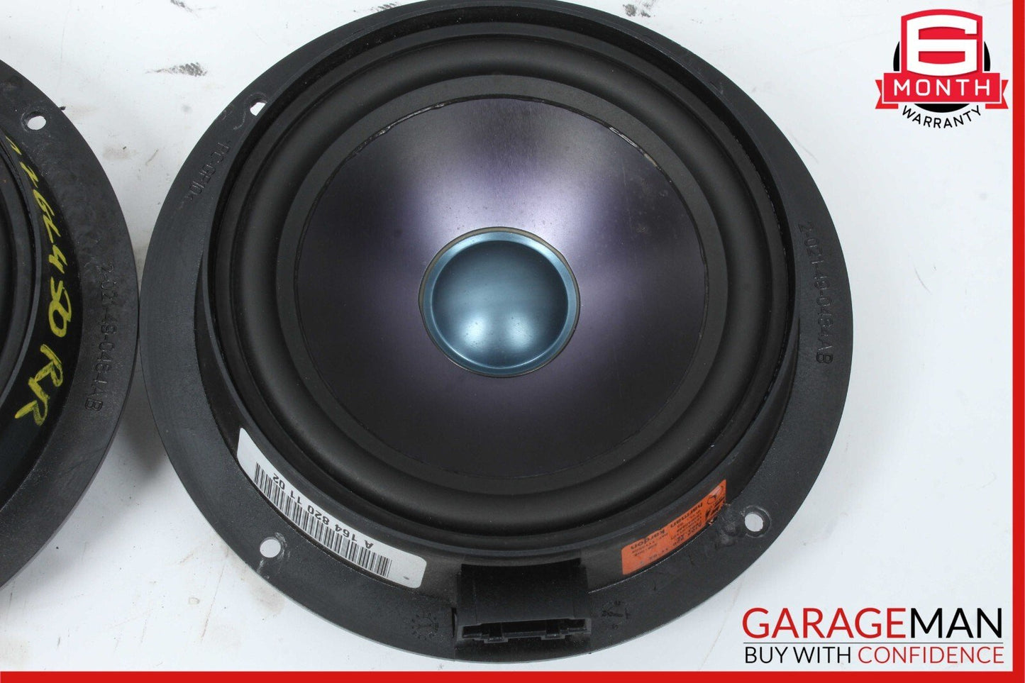 07-12 Mercedes W164 ML350 GL450 R350 Rear Left & Right Door Sound Speakers Set