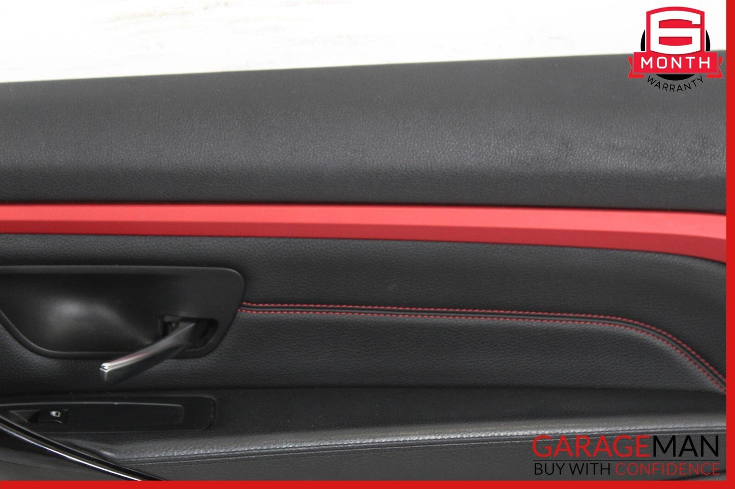 14-20 BMW 428i Front Right Passenger Side Interior Door Panel Cover Black OEM