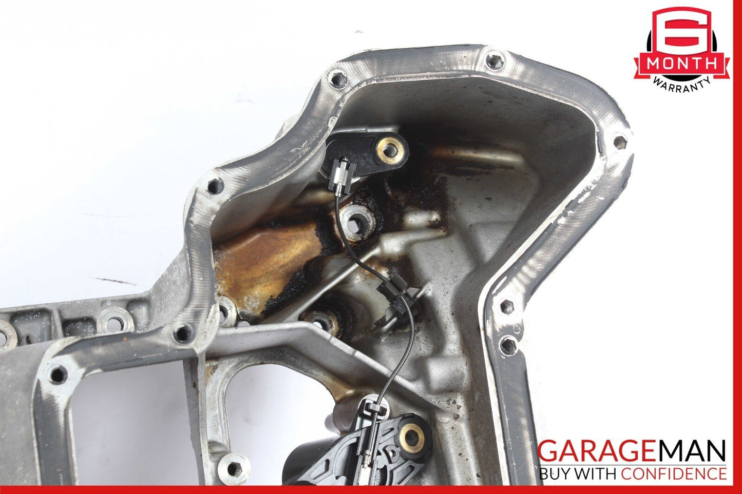 05-11 Mercedes R171 SLK300 Engine Upper Oil Sump Baffle Pan 2720142102 OEM