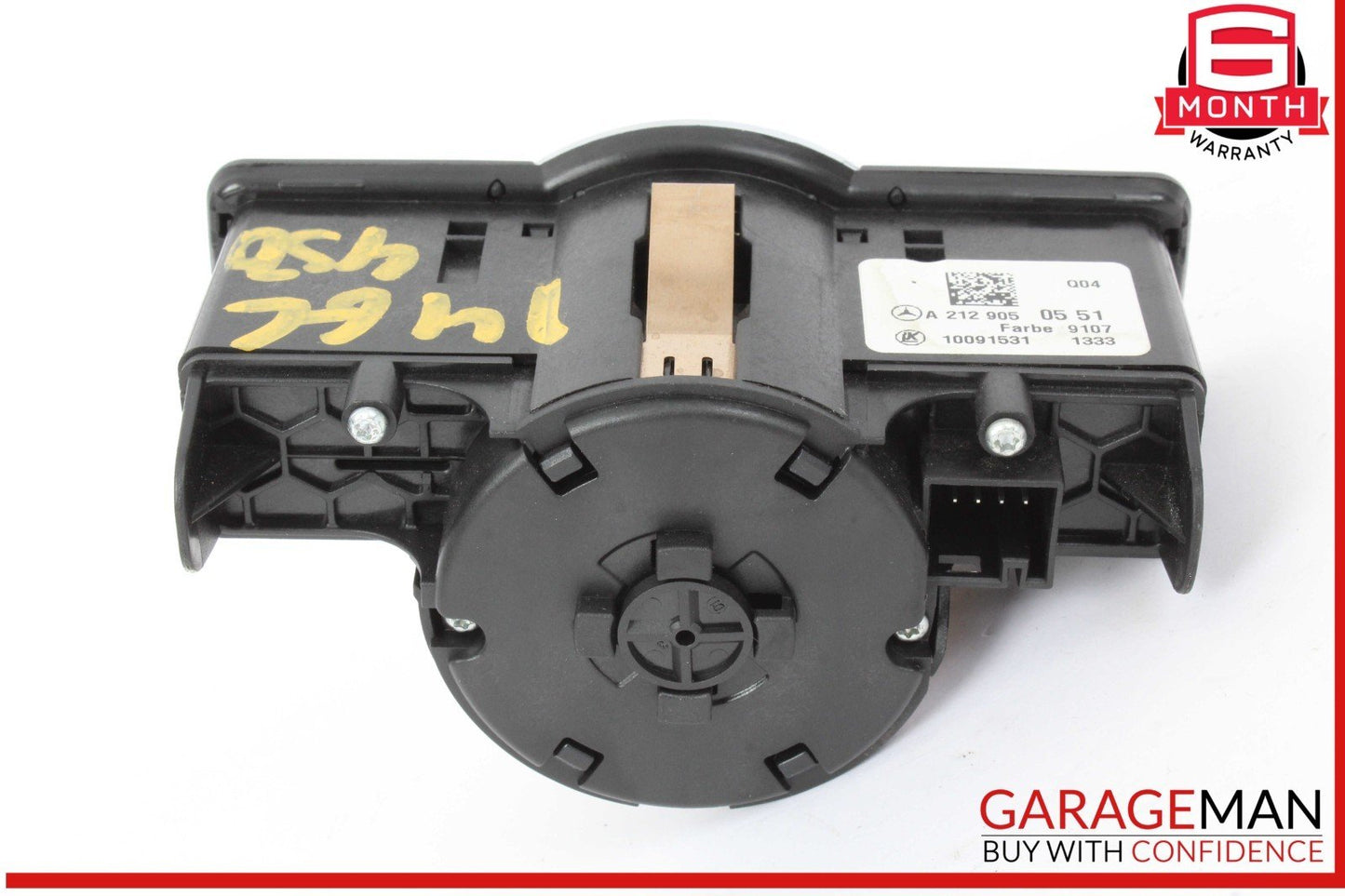 08-20 Mercedes X166 GL450 4MATIC Headlight Fog Light Switch Control Module OEM