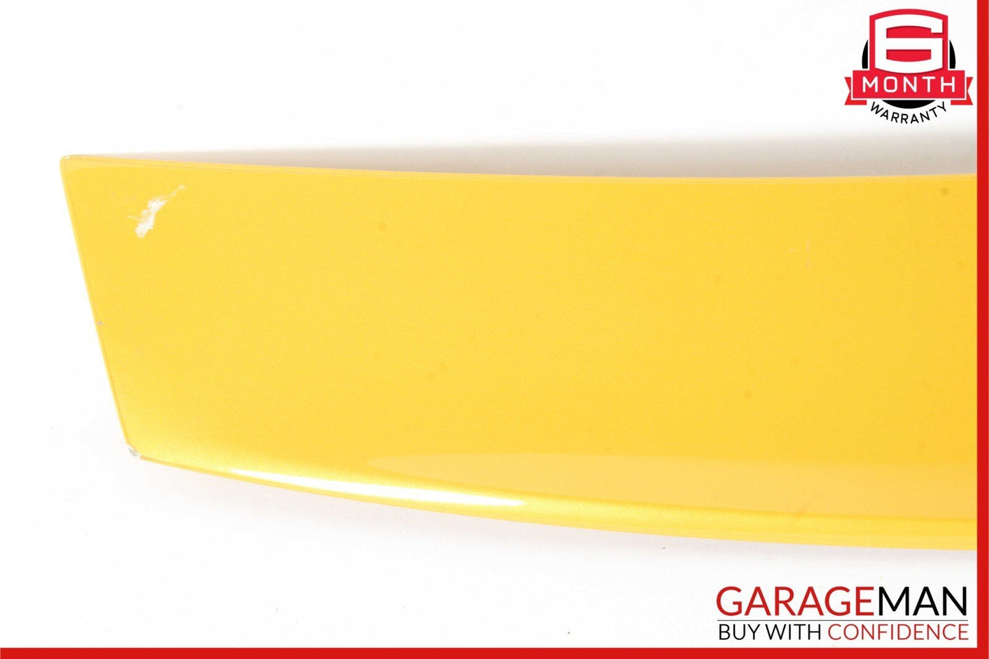 17-21 Mercedes C190 AMG GT Rear Tailgate Boot Lid Spoiler Cover Panel Yellow OEM