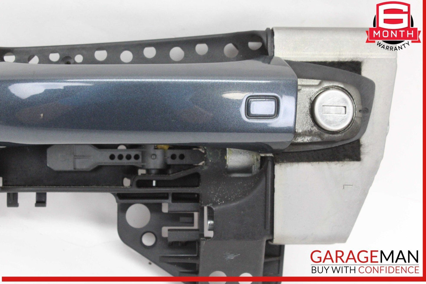 12-18 Audi A6 A7 Front Left Driver Side Exterior Door Handle Gray 4H1837885 OEM