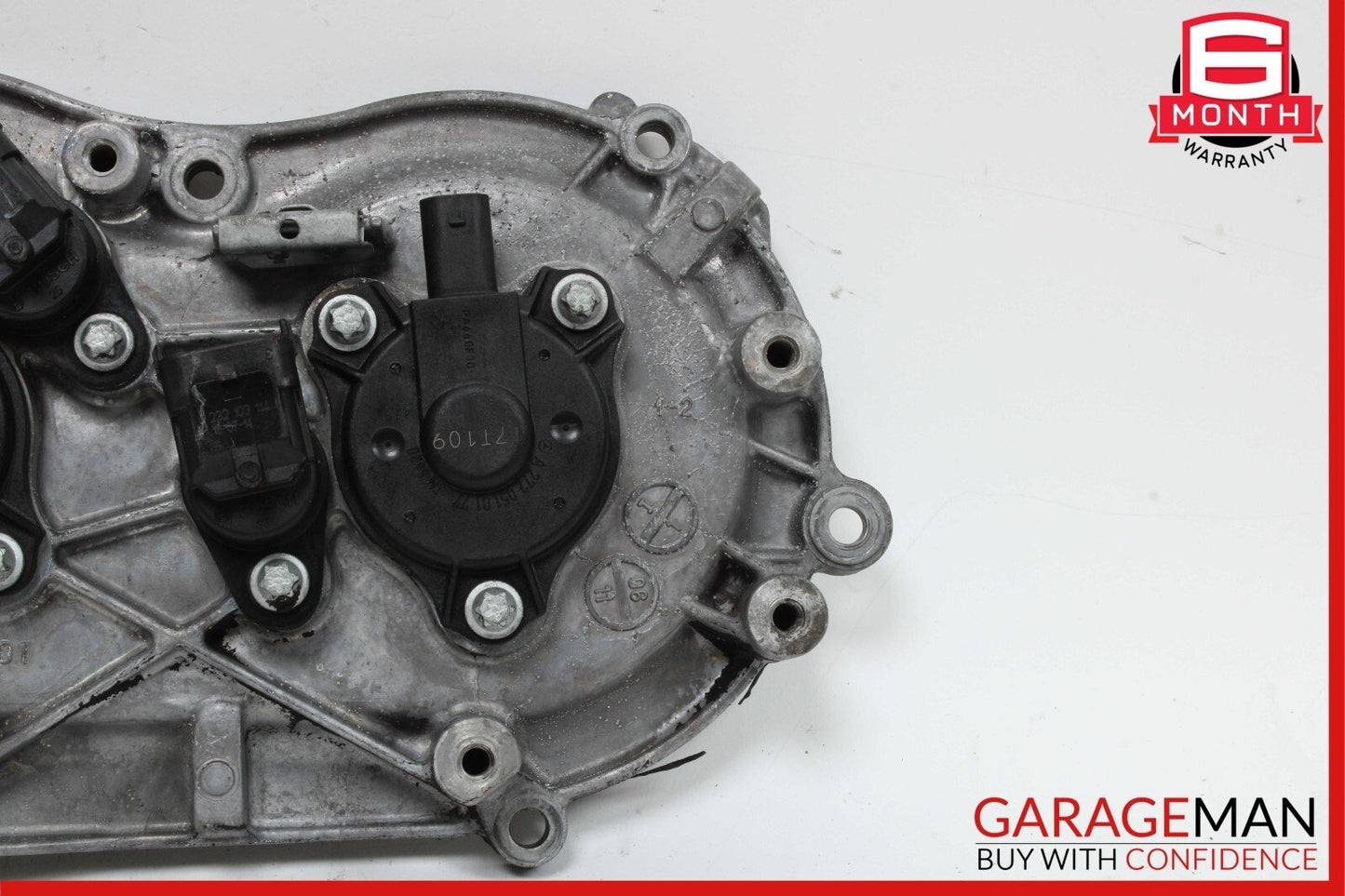 05-13 Mercedes W164 ML350 E550 Front Left Side Engine Timing Chain Cover Plate