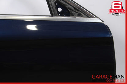 15-18 Mercedes W205 C300 Front Right Passenger Side Exterior Door Shell Blue OEM