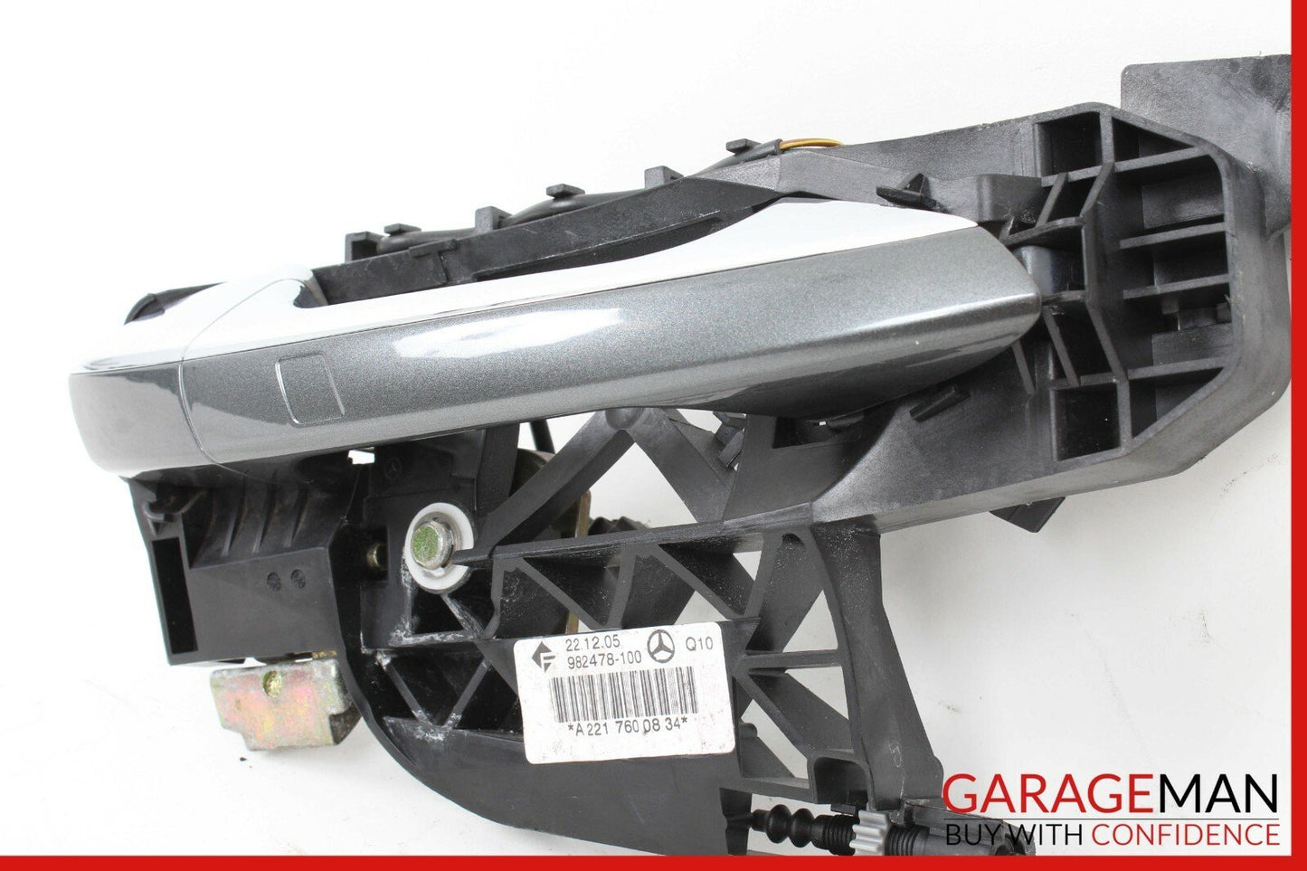07-13 Mercedes W221 S550 Rear Right Side Exterior Door Handle Keyless Go OEM