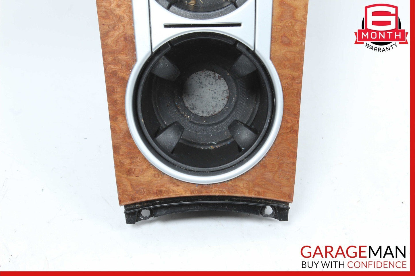 06-12 Mercedes W164 ML350 GL450 Center Console Cup Holder Compartment Wood OEM