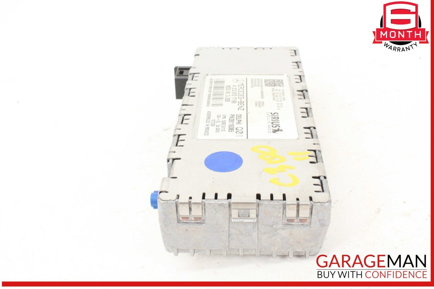10-17 Mercedes W204 C300 GLK350 Sirius Satellite Radio Receiver 2128701789 OEM
