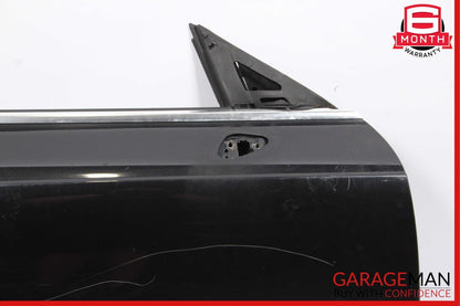 12-18 Audi A7 Front Right Passenger Side Door Shell Panel Black OEM