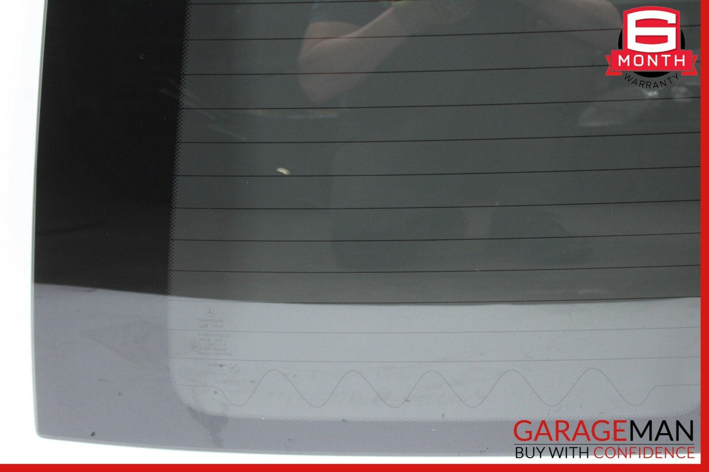 98-05 Mercedes W163 ML320 ML500 Rear Hatch Trunk Windshield Glass OEM