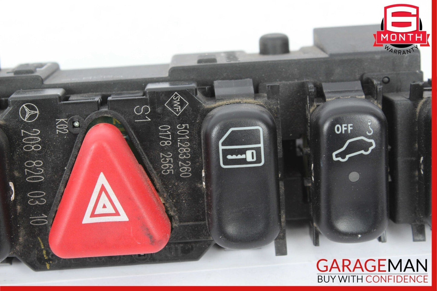 00-03 Mercedes W210 E320 E430 Dashboard Dash Control Panel 2088200310 OEM