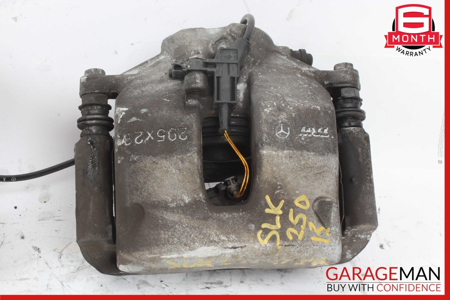 08-15 Mercedes R172 SLK250 Front Left & Right Side Brake Calipers Set 295x28