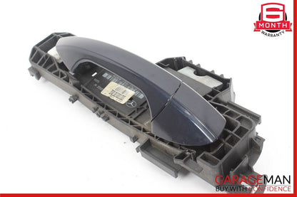 12-14 Mercedes W204 C300 C250 Sedan Right Passenger Exterior Door Handle Blue
