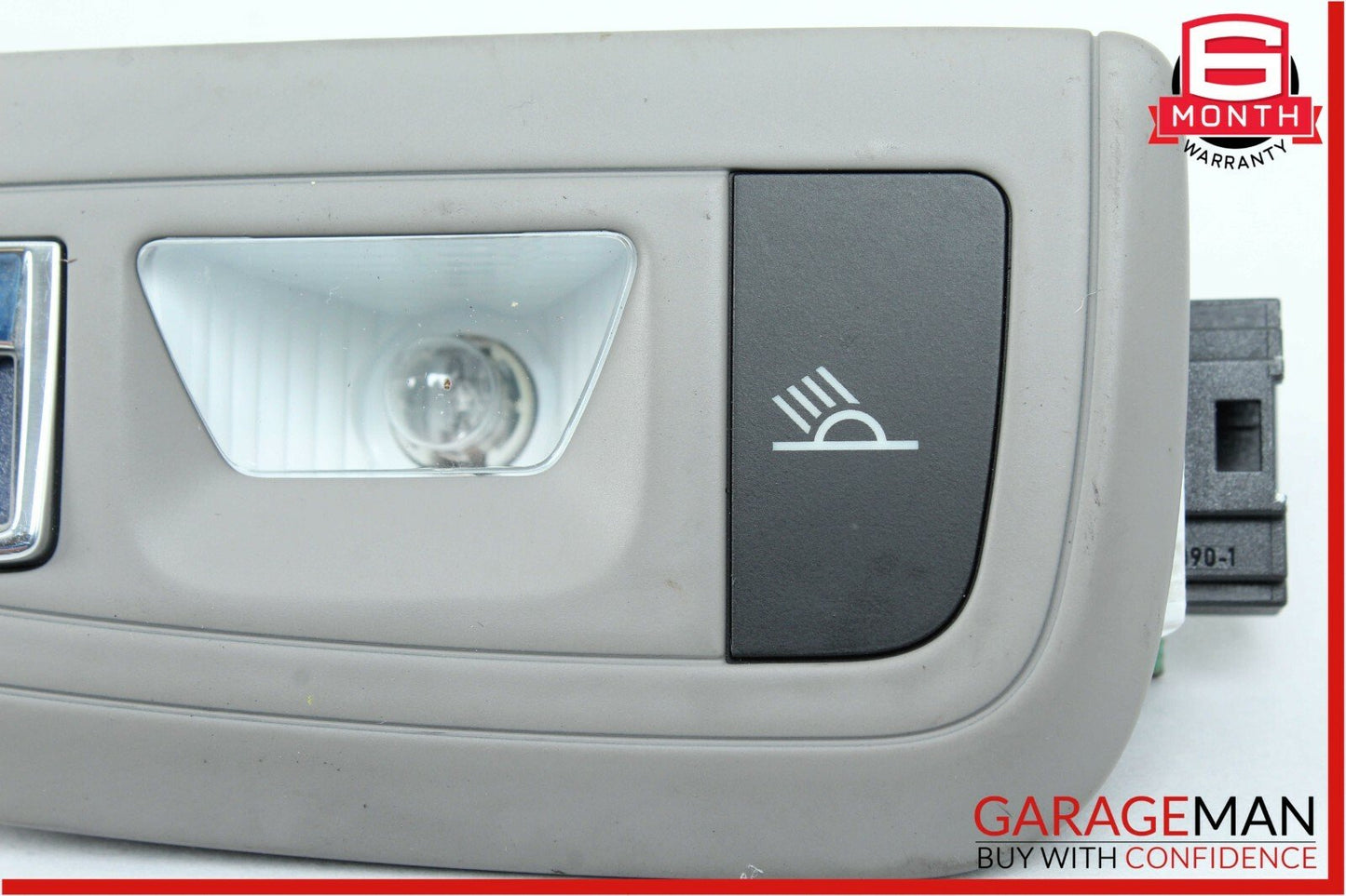 10-15 Porsche Panamera 970 Rear Left Side Top Upper Roof Dome Light Lamp Grey