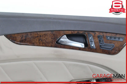 12-14 Mercedes W218 CLS550 Front Left Driver Side Interior Door Panel OEM