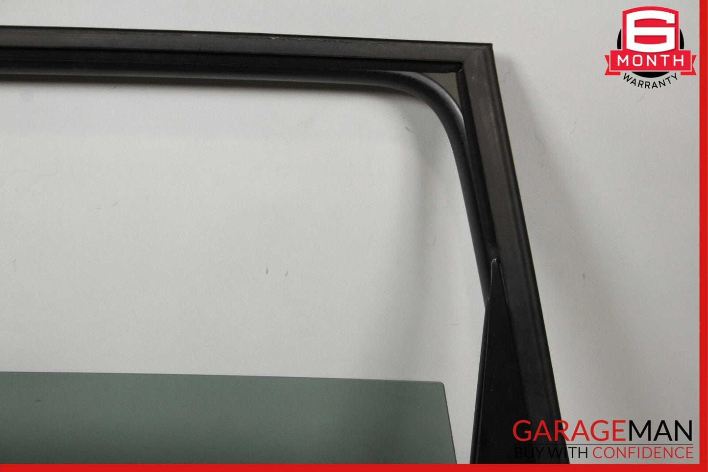 03-06 Porsche Cayenne 955 Rear Left Door Frame Window Regulator Glass Assy